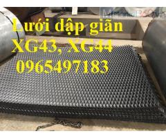 Lưới dập giãn xg43, xg44, xg19, xg20, XG21, lưới trám , lưới hình thoi Có sẵn tại Hà Nội