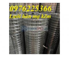 Lưới hàn mạ kẽm phi 2,phi 3 ô 50x50