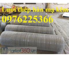 Lưới hàn mạ kẽm phi 2,phi 3 ô 50x50