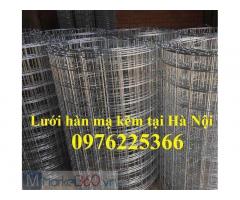 Lưới hàn mạ kẽm phi 2,phi 3 ô 50x50