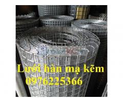 Lưới hàn mạ kẽm phi 2,phi 3 ô 50x50