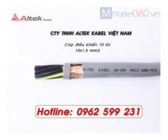 Cáp điều khiển Altek kabel 10 lõi 0.5, 0.75, 1.0, 1.5 mm2