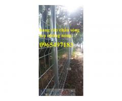 Sản xuất và lắp đặt hàng rào lưới thép, Lưới thép hàng rào mạ kẽm, mạ kẽm nhúng nóng,sơn tĩnh điện