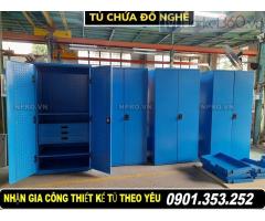 SX tủ công nghiệp chứa vật tư đồ nghề - Tủ dụng cụ cơ khí