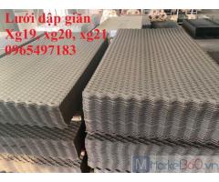 Lưới thép XG19 , lưới hình thoi XG19 mắt 36x101 dày 3mm , lưới mắt cáo hình thoi , lưới kéo giãn , lưới dập giãn