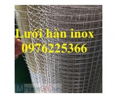 Báo giá lưới hàn inox 304 dây 1ly,2ly,3ly,4ly,5ly