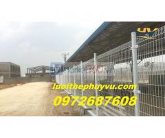 Giá hàng rào thép mạ kẽm, lưới thép hàng rào, hàng rào lưới thép hàn tại Bình Phước