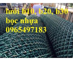 Lưới B20 bọc nhựa khổ 1mx10m, 1,2mx10 có sẵn kho Hà Nội