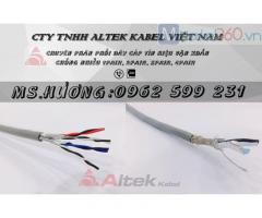 Cáp tín hiệu vặn xoắn Altek kabel/ Cáp đồng bọc xi bạc