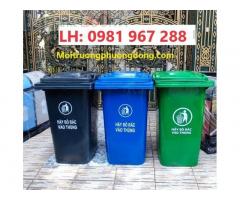 Bán thùng rác phân loại rác thải 240L