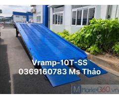 Cầu dẫn xe nâng lên Container giá SỐC Vramp-10T-SS