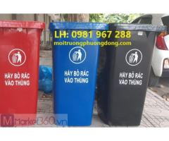 Cung cấp thùng rác nhựa giá sỉ 240L