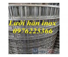 Lưới inox hàn dây 3ly - Lưới hàn inox 304