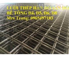 Lưới thép hàn phi 5 ô 100x100, 150x150, 200x200, lưới thép hàn D5 a 100x100, 150x150, 200x200