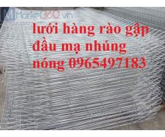 Hàng rào lưới thép mạ kẽm nhúng nóng