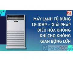 Máy lạnh tủ đứng LG 10HP APNQ100LFA0/APUQ100LFA0 - giải pháp điều hòa không khí không gian rộng lớn