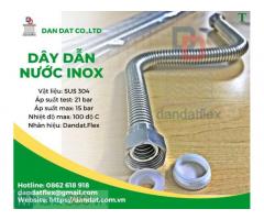 Ống mềm cấp nước nóng lạnh, dây dẫn nước inox, dây dẫn nước nóng lạnh, dây dẫn nước inox chịu nhiệt, ống cấp nước nóng lạnh inox