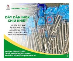 Ống mềm cấp nước nóng lạnh, dây dẫn nước inox, dây dẫn nước nóng lạnh, dây dẫn nước inox chịu nhiệt, ống cấp nước nóng lạnh inox