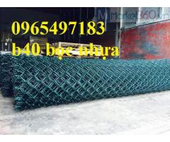 Lưới B40 bọc nhựa sản xuất theo yêu cầu khổ cao từ 80 cm - 2.4m