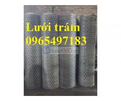 Lưới hình thoi ô 15x30mm, lưới mắt cáo 15x30, lưới dập giãn 15x30, lưới trám 15x30