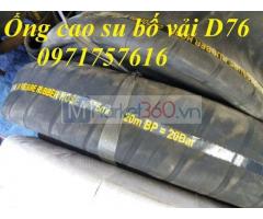 Ống cao su bố vải chịu lực ,chịu nhiệt cao