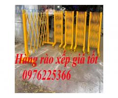 Hàng rào xếp sắt di động