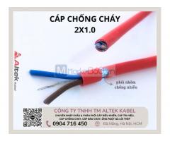 Cáp chống cháy Fire Resistant Cable 2x1.0 Altek Kabel