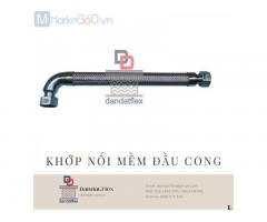 Ống nối mềm nối ren, khớp nối mềm lắp ren, dây nối mềm inox chịu nhiệt, khớp nối mềm kim loại