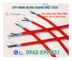 Cáp chống cháy altek kabel chống nhiễu 2 Core