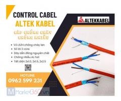 Cáp chống cháy altek kabel chống nhiễu 2 Core