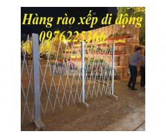 Hàng rào xếp chữ T kéo tay tại Hà Nội