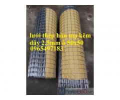 Lưới thép hàn dây 2ly, 2.5 ly ô 50x50 khổ 1m, 1.2m dài 30m