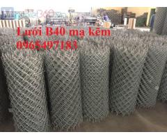 Lưới B40 mạ kẽm có sẵn khổ cao từ 1m -2.4m