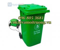 Thùng rác nhựa HDPE 240L TP HCM