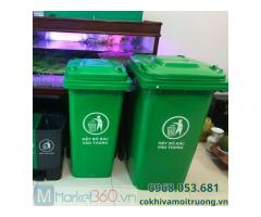 Thùng rác nhựa HDPE 240L TP HCM