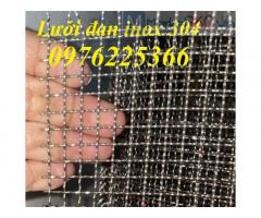 Lưới đan inox ô 15x15 dây 1,5ly