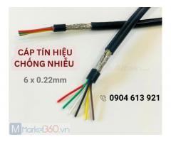 Dây tín hiệu chống nhiễu 4x0.22mm/6x0.22mm