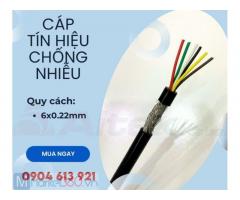 Dây tín hiệu chống nhiễu 4x0.22mm/6x0.22mm/8x0.22mm