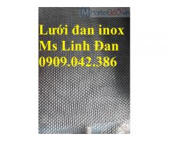 Lưới inox đan, lưới inox hàn 304, 201 và 316 dây 1ly, 2ly, 3ly