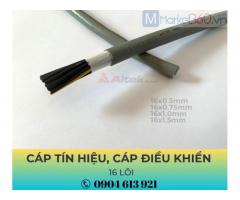 Cáp điều khiển 16 lõi 16x0.5mm, dây tín hiệu 16x0.75mm Altek Kabel