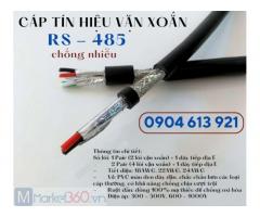 Dây cáp tín hiệu RS485 vặn xoắn chống nhiễu 1 pair 24AWG/ 22AWG/ 18AWG