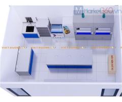 Lắp đặt Bàn thí nghiệm có bồn rửa – Sink bench phòng thí nghiệm: Nhà thầu chuyên nghiệp cho các dự án