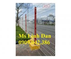 Lưới thép hàng rào mạ kẽm nhúng nóng, hàng rào mạ kẽm, hàng rào lưới thép tại Long An
