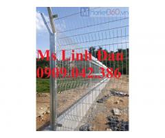 Các loại hàng rào lưới thép mạ kẽm ,hàng rào sơn tĩnh điện
