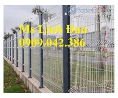 Sản xuất lưới thép hàng rào mạ kẽm , hàng rào mạ kẽm sơn tĩnh điện