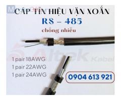 Cáp xoắn truyền thông RS485 chống nhiễu 1 pair 24AWG Đà Nẵng,HN, HCM