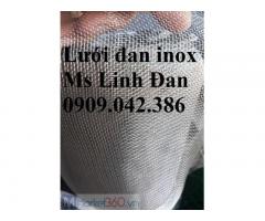 Nhà máy sản xuất Lưới đan inox ô 1,5cm x1,5cm