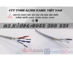 Cáp tín hiệu vặn xoắn 2 lớp chống nhiễu / Cáp Altek kabel