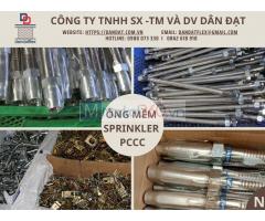 Ống mềm sprinkler, Ống inox dẫn nước chữa cháy, Ống mềm PCCC