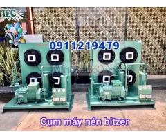 Cung cấp, lắp đặt cụm máy nén kho lạnh Bitzer 15 hp 4HE-18 tại Phú Yên